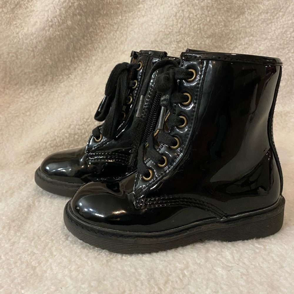 Toddler combat Boots